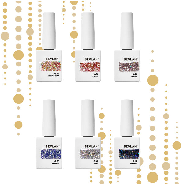 BEVLAH Chandelier glitter collection (HEMA FREE)
