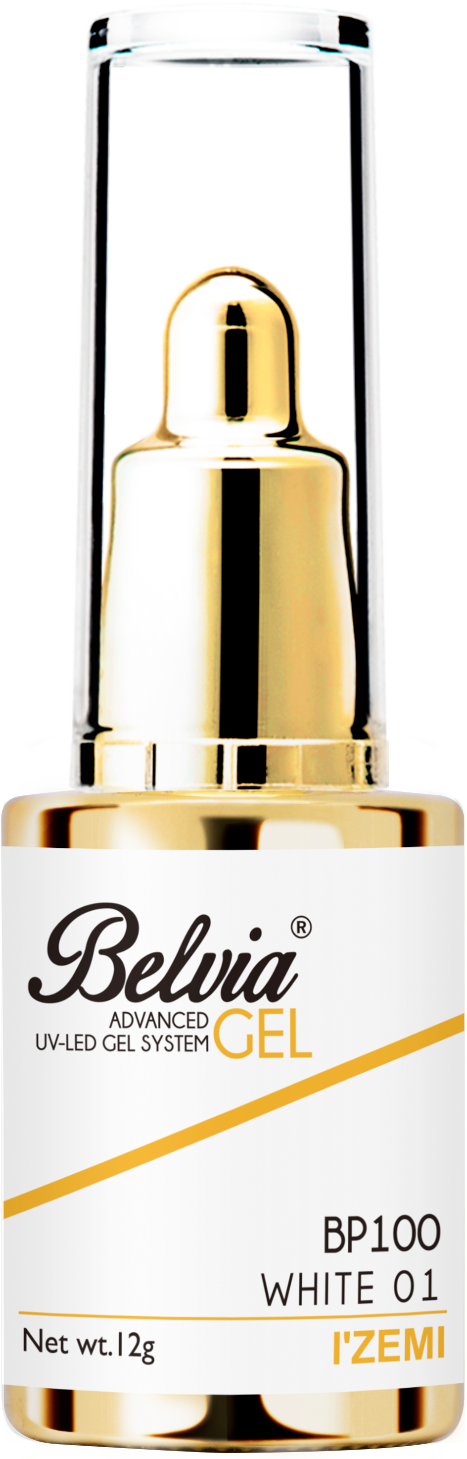 Belvia one coat gel - WHITE