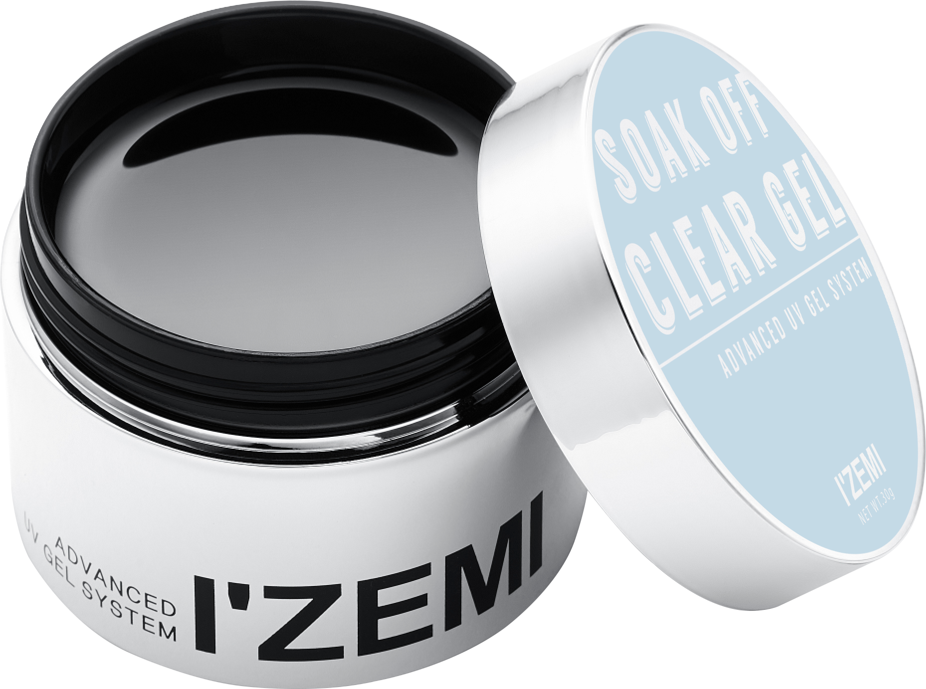 IZEMI Soak off Clear gel 30g
