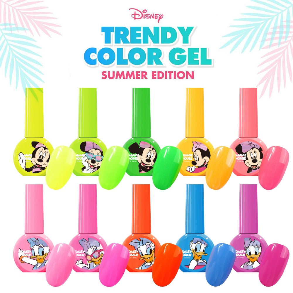 DGEL X DISNEY Trendy colour gel summer edition - 10pc collection