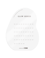 Glow series acrylic swatch display