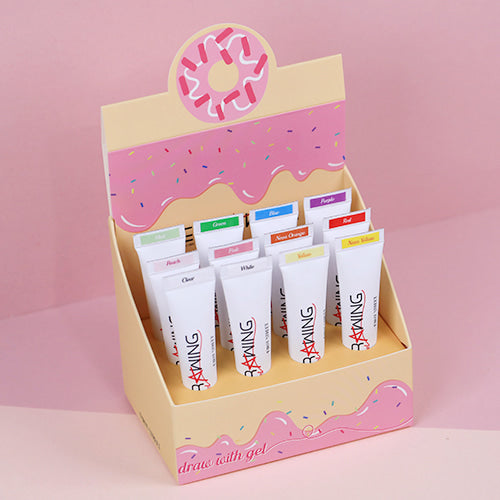 FIRST STREET Gelrawing 12pc collection - 3D ART GEL