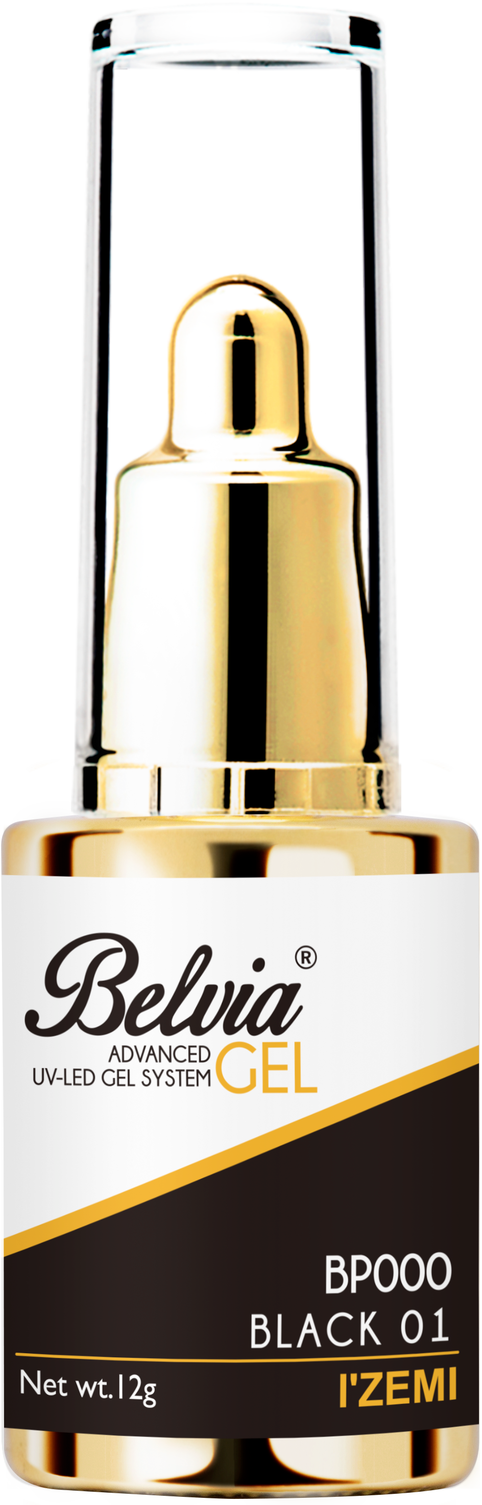 Belvia one coat gel - BLACK