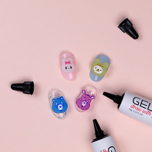 FIRST STREET Gelrawing 12pc collection - 3D ART GEL