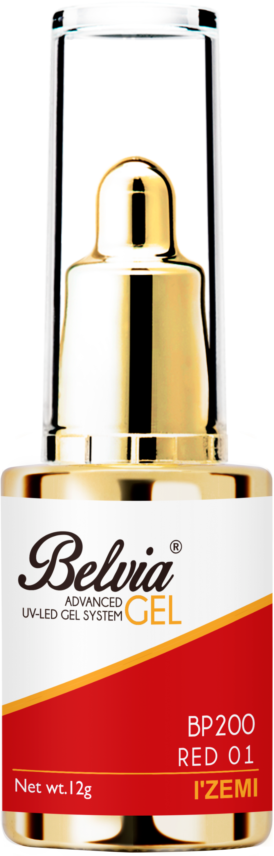 Belvia one coat gel - RED