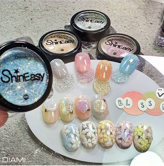 DIAMI Shine easy - BLOSSOM 4pc glitter set