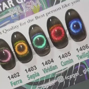 ICE GEL Star galaxy PRISM - 5pc magnetic gel collection