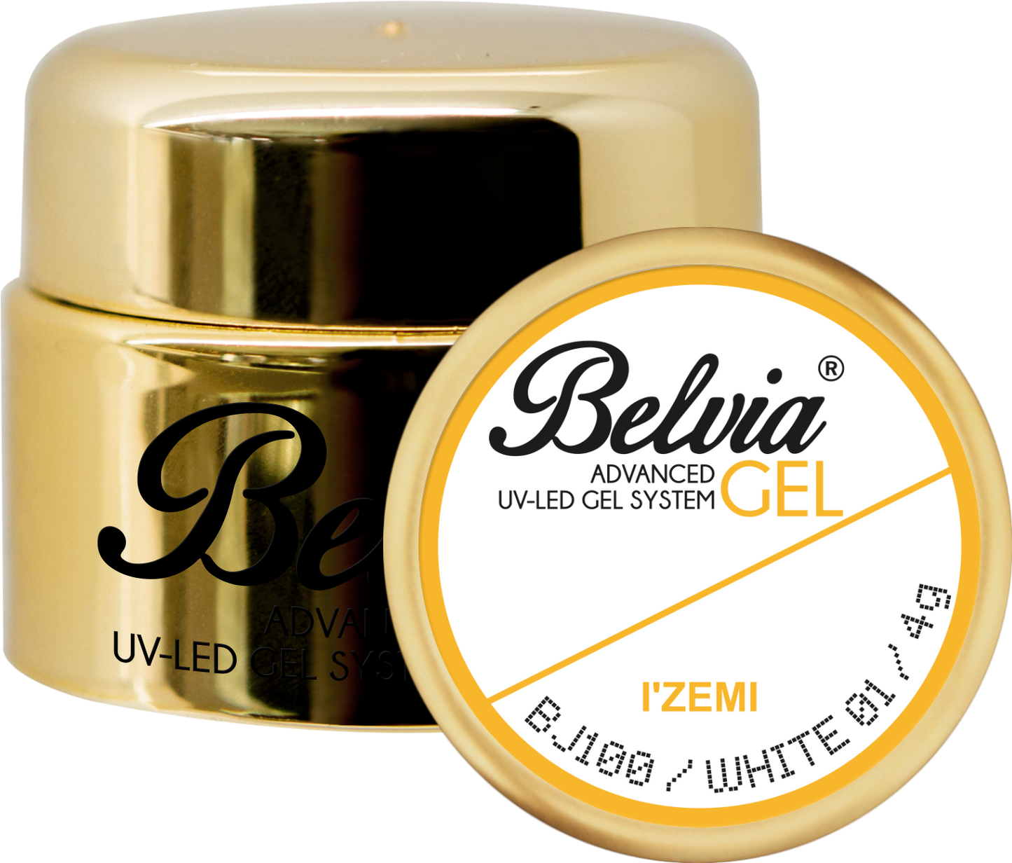 Belvia one coat pot gel - WHITE