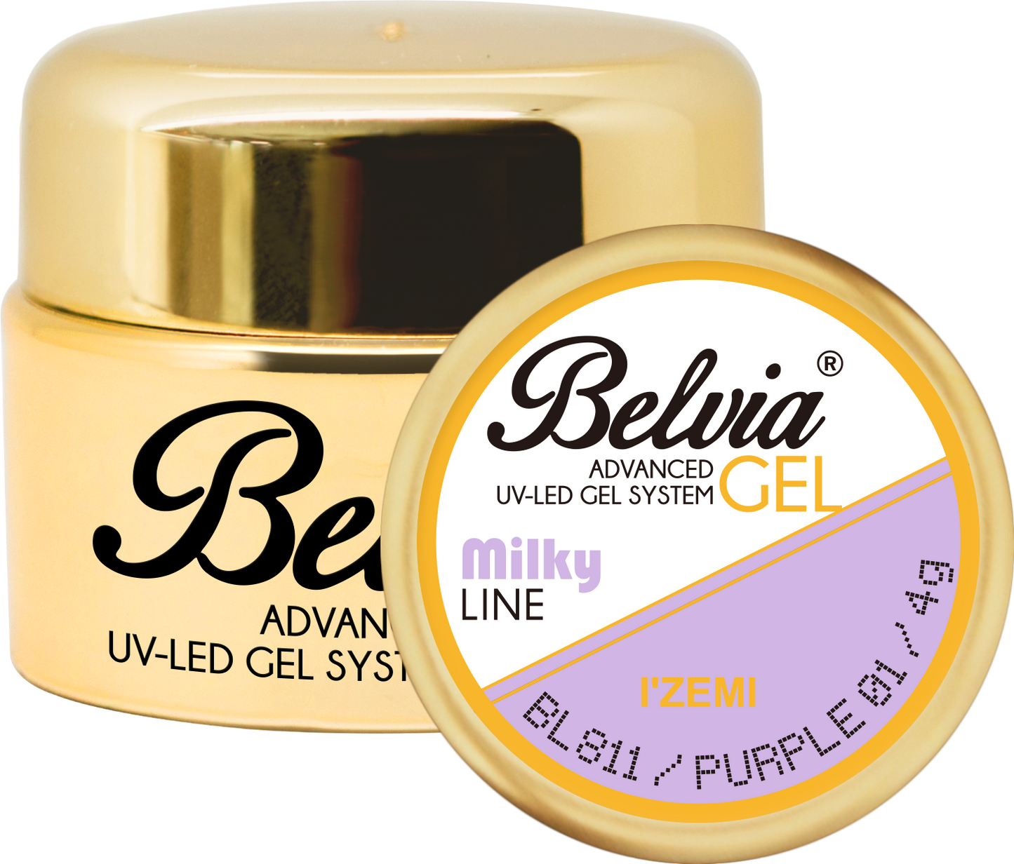 Belvia Milky Line gel - PURPLE