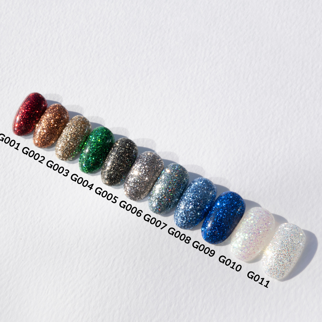 G-series glitter gel