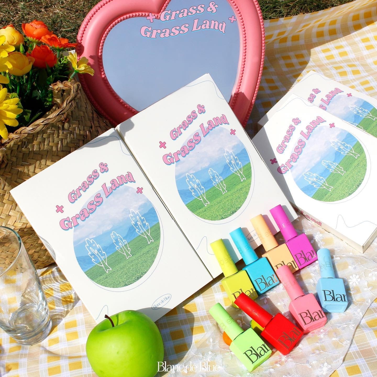 BLANC DE BLUE Grass Land 8pc collection
