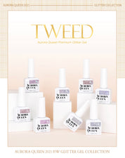 AURORA QUEEN Tweed 8pc collection - individual/set