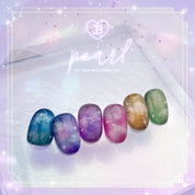 JIN.B Pearl top - Aurora pearl no wipe top gel