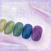 JIN.B Pearl top - Aurora pearl no wipe top gel