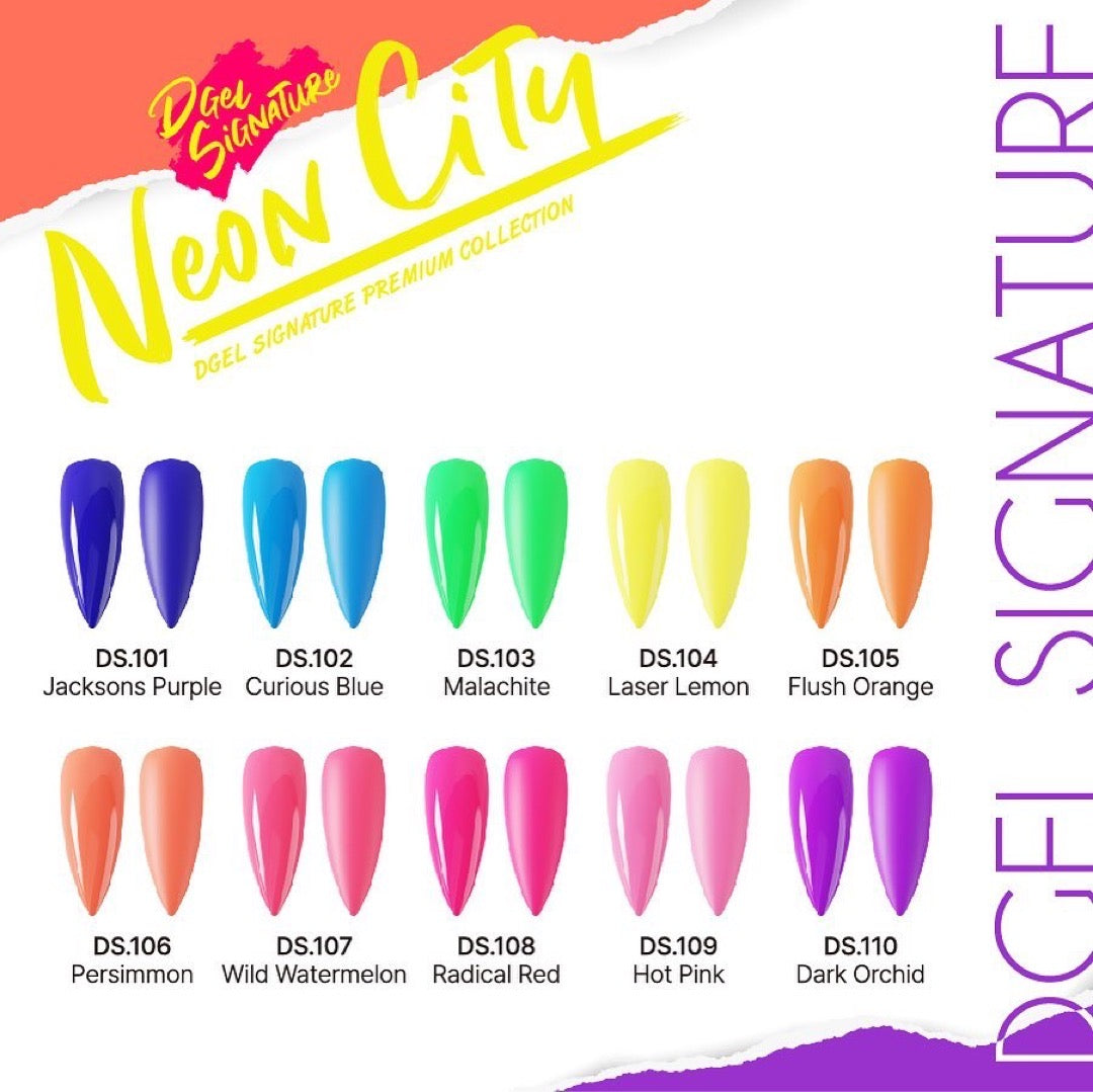 DGEL Signature - NEON CITY 10pc collection