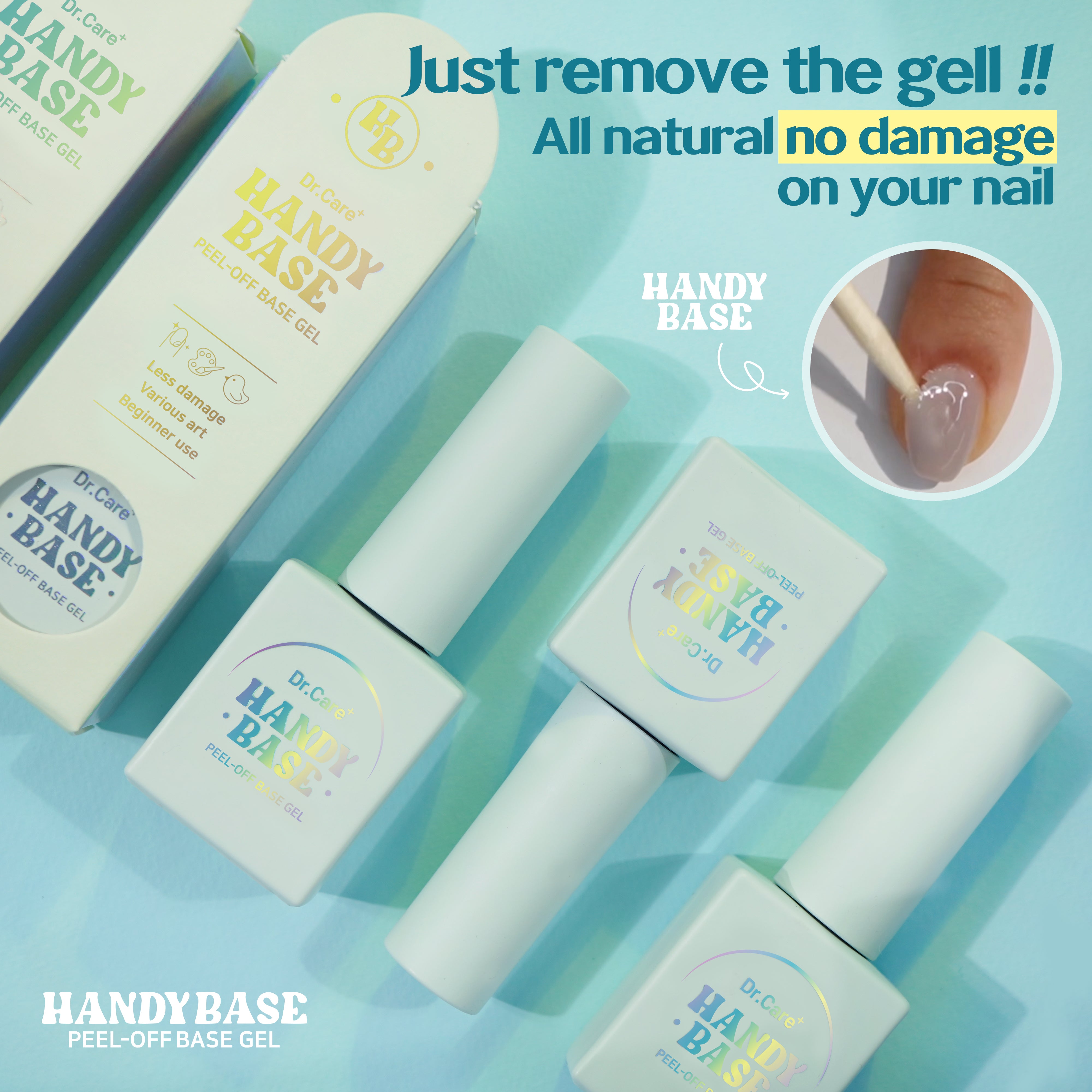 BLANC DE BLUE Dr. Care+ Handy base - Peel off base gel