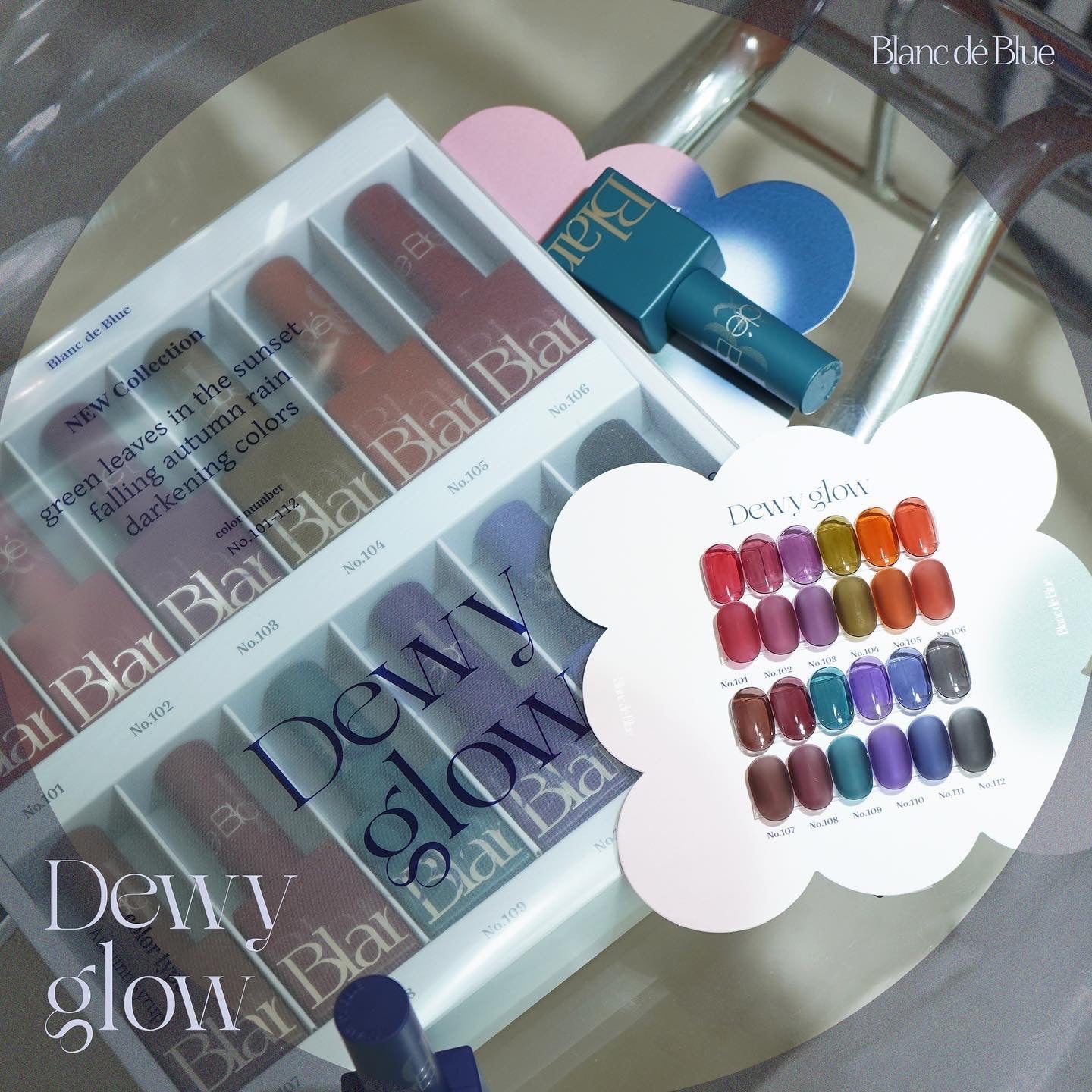 BLANC DE BLUE Dewy Glow 12pc collection