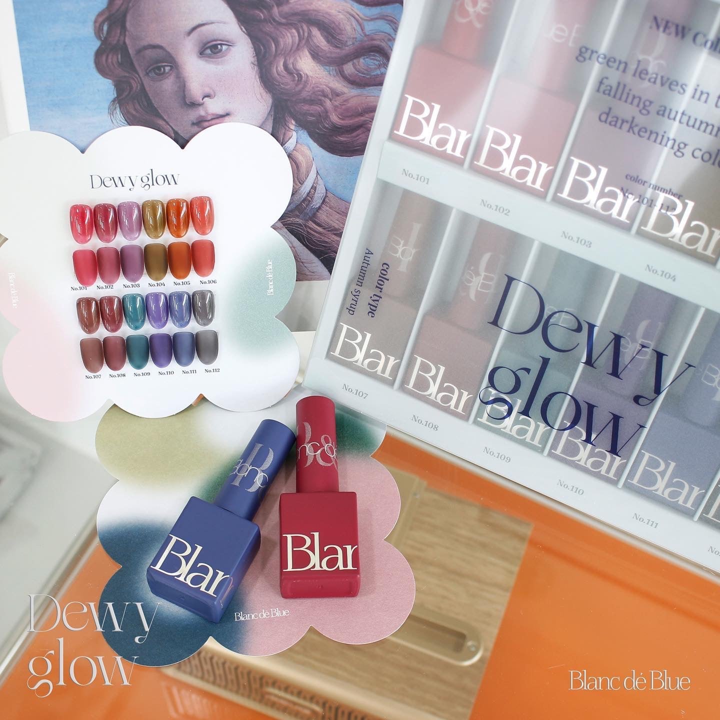 BLANC DE BLUE Dewy Glow 12pc collection