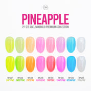 DGEL Pineapple 8pc collection (7 neon syrup + 1 glitter)