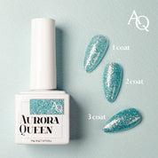 AURORA QUEEN 40 glitter gels - AQ1-AQ40 individual