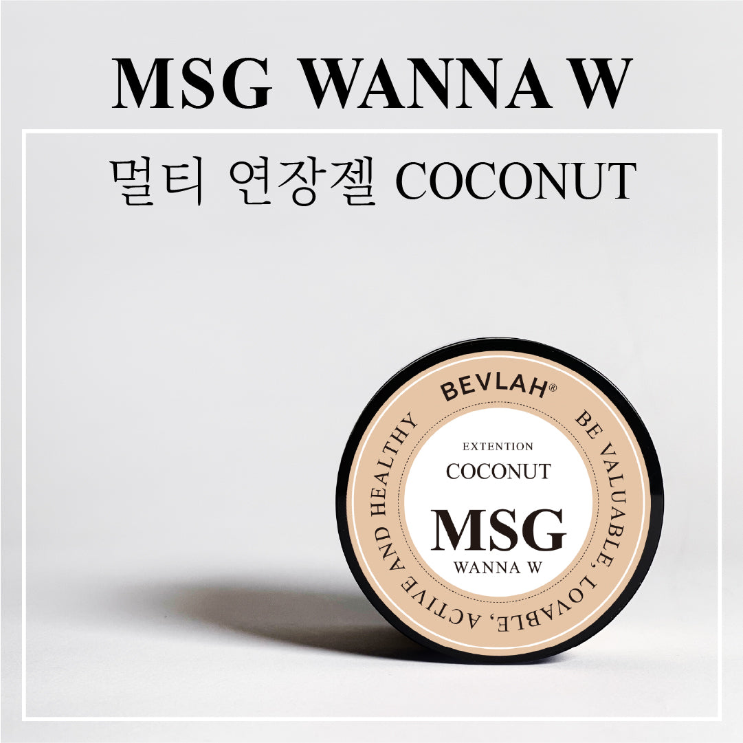 BEVLAH MSG Multi extension / builder gel - Coconut | HEMA FREE