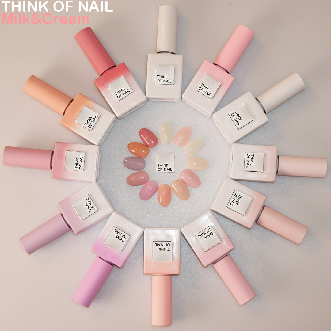 THINK OF NAIL milk & cream collection - individual/collection