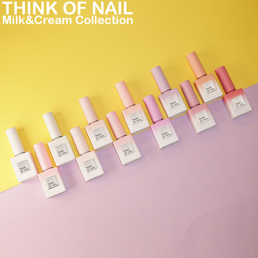 THINK OF NAIL milk & cream collection - individual/collection