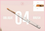 JIN.B ivy brush set 7 brushes + brush case PINK