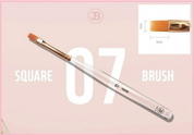 JIN.B ivy brush set 7 brushes + brush case PINK