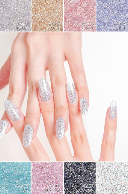 AURORA QUEEN glitter collection - individual/collection