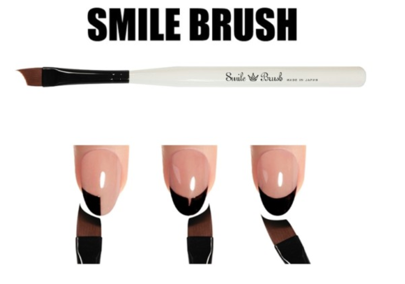 JIN.B / GRACIA smile brush - for french nail | made in Japan