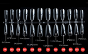 IVIT KOREA Mallang Ballerina full tip SHORT - soft gel extensions