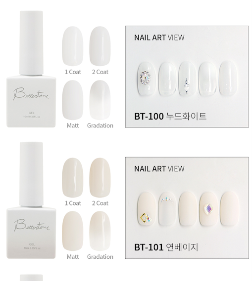IVIT KOREA Nude skin 7pc collection - syrup gel