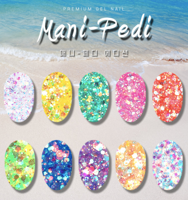 THE GEL mani-pedi collection