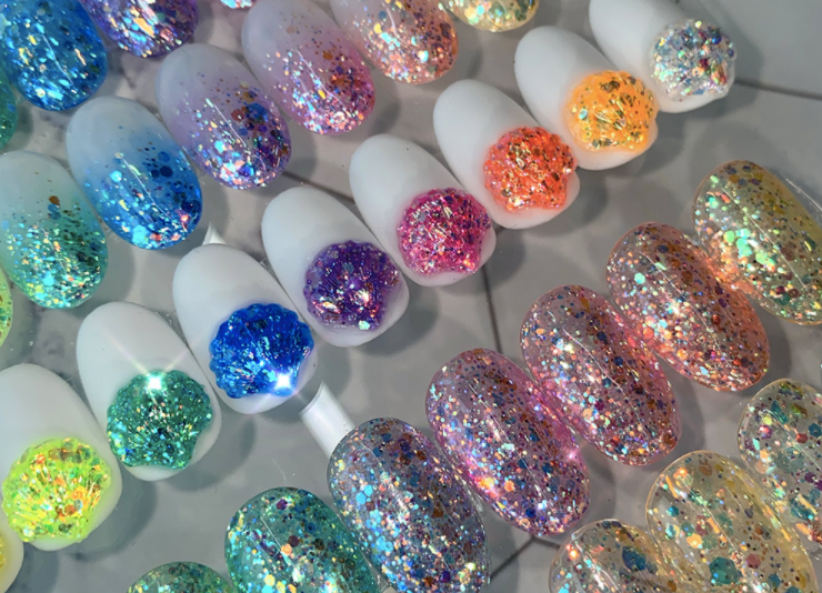 THE GEL mani-pedi collection