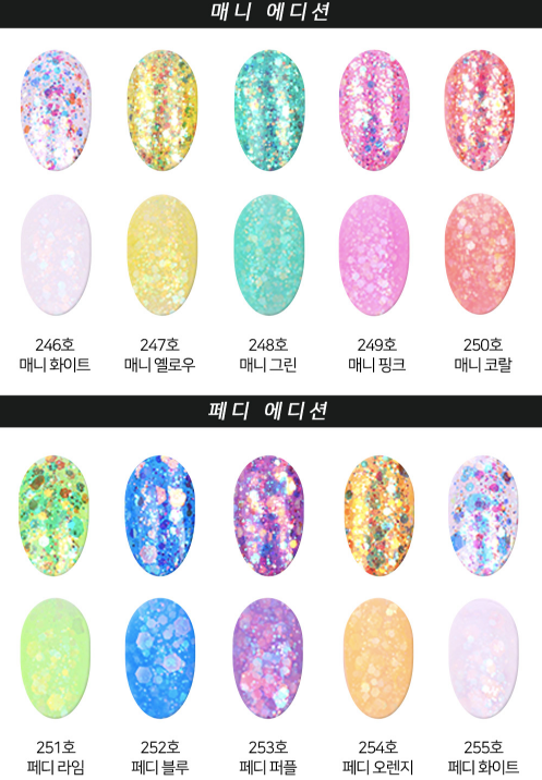 THE GEL mani-pedi collection
