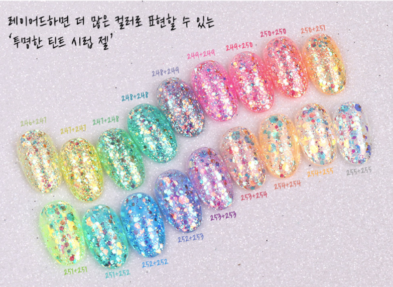 THE GEL mani-pedi collection