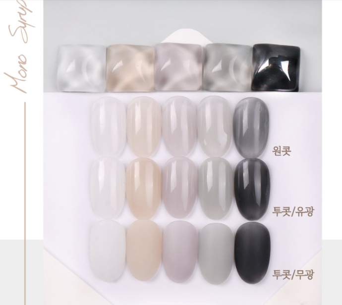 THE GEL Mono syrup collection