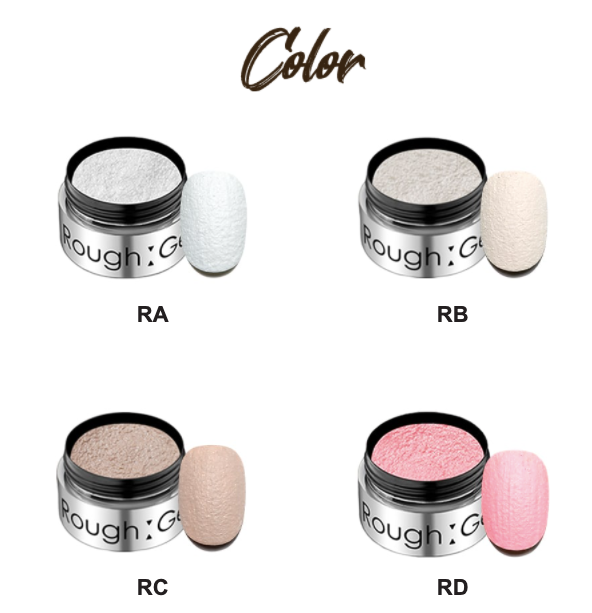 DIAMI Rough gel - 7 colours Texture gel