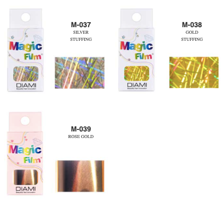 DIAMI Magic film - transfer foil 39 types