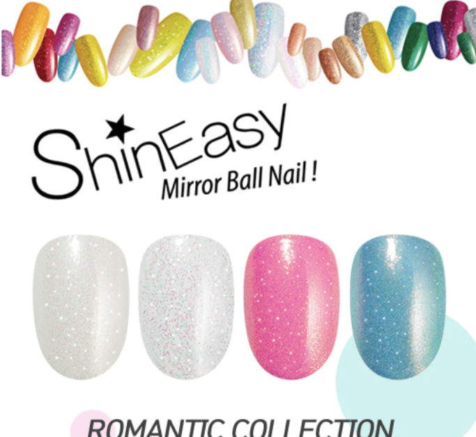 DIAMI Shine easy - ROMANTIC 4pc glitter set