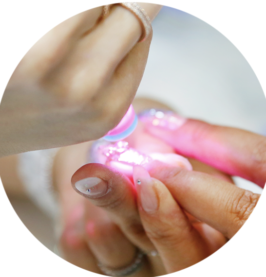 DIAMI Pin cure 3w pink LED lamp - Rechargeable UPGRADED COLOUR