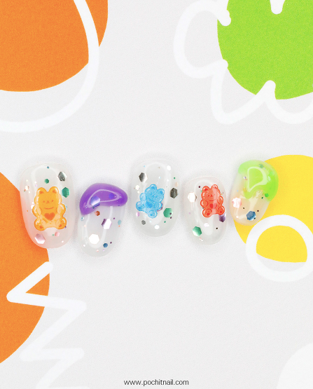 POCHIT X TAELIM Itaem 4pc glitter set - 3RD EDITION