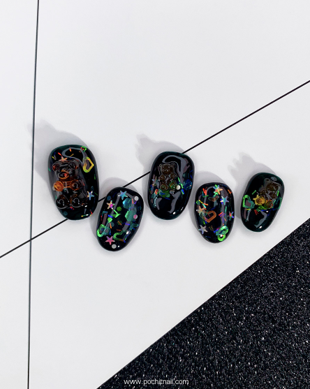 POCHIT X TAELIM Itaem 4pc glitter set - 3RD EDITION
