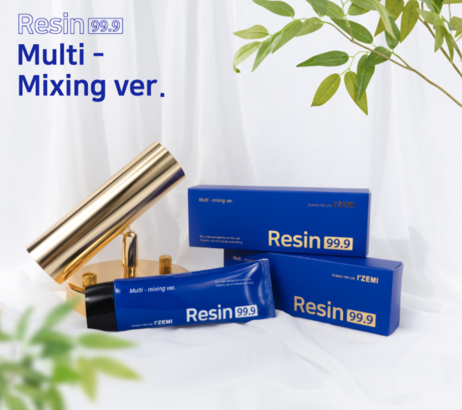 IZEMI Resin 99.9 MULTI CLEAR GEL - Mixing ver. 80g