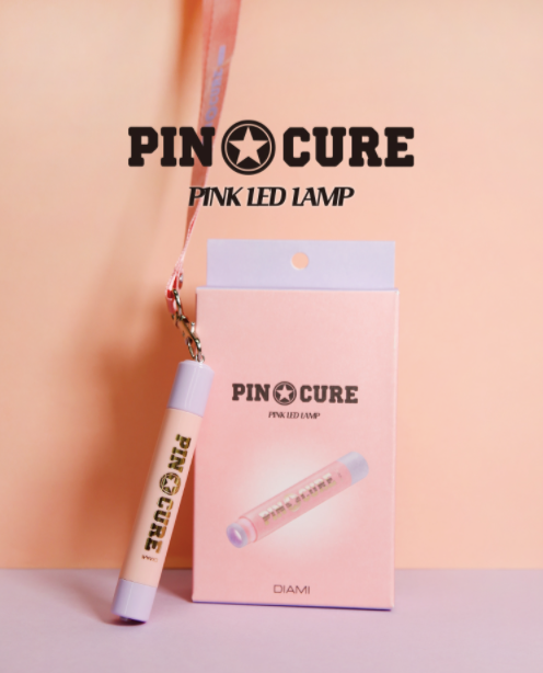 DIAMI Pin cure 3w pink LED lamp - Rechargeable UPGRADED COLOUR