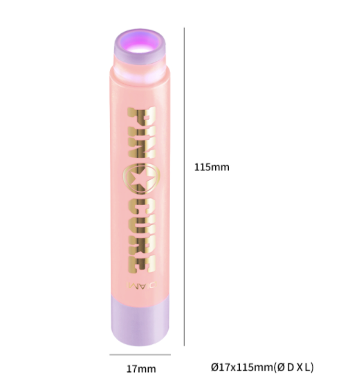 DIAMI Pin cure 3w pink LED lamp - Rechargeable UPGRADED COLOUR