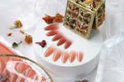 CANOE Gra tips pre-ombre soft gel extensions - Coral pink & Mama red NEW