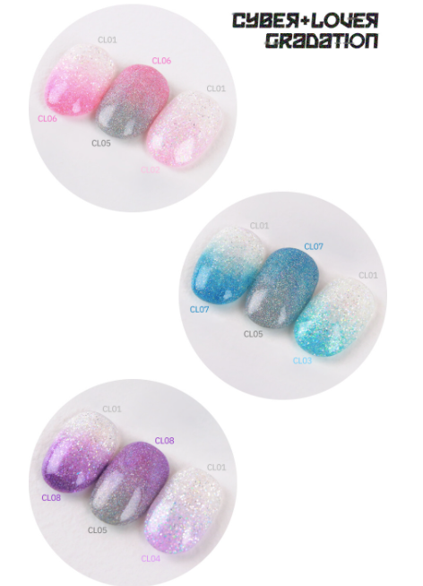 ABLLIZ Cyber lover glitter collection