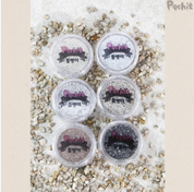 POCHIT Pebble glitter 6pc set/individual